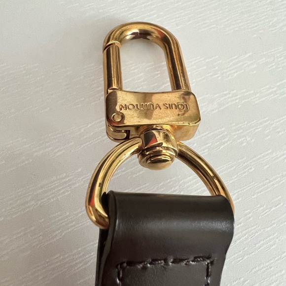 💖SOLD💖 LOUIS VUITTON Speedy Bandouliere Strap in Brown Ebene Treated Leather - Picture 6 of 7